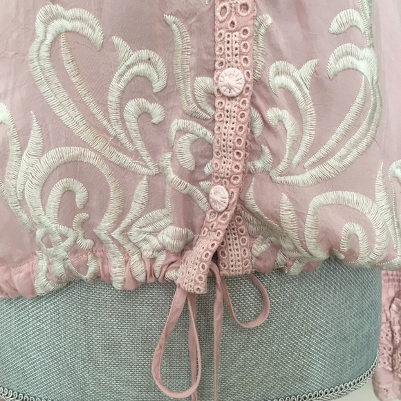 JOHNNY WAS BLOUSE S - Picture 5 of 5